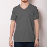 4.5 oz ソフトスタイルVネックTシャツ