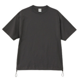 6.5オンス ファインジャージー リラックスフィット Tシャツ(裾ドローコード)