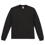 8.8オンス オーガニックコットン ロングスリーブ Tシャツ(2.1インチリブ)