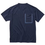 6.5オンス ドライコットンタッチ Tシャツ(ポケット付)