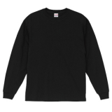 6.0オンス オーセンティック オープンエンド ヘヴィーウェイト ロングスリーブ Tシャツ(2.1インチリブ)